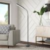 Black Modern 68-inch LED Dimmable Floor Lamp with Remote - Accent/Reading Light