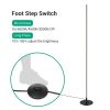 Black Modern Minimalistic 57-inch Slim Bar-Shaped Dimmable LED Corner Floor Lamp