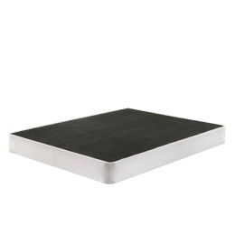 Full size 8-inch Metal Frame Box-Spring Mattress Foundation with Cover