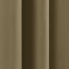 52 x 96 inch Solid Olive Green Thermal Blackout Curtain Panels - Set of 2
