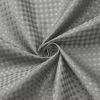 72"W x 78"H Grey Waffle Textured 3 in 1 Shower Curtain Set