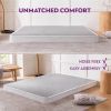 King size 5-inch Low Profile Metal Box Spring Mattress Foundation with Cover