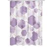 72"W x 84"H Abstract Blue Geometric Polyester Shower Curtain