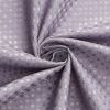 72"W x 84"H Lavender Waffle Textured Shower Curtain Set with Liner